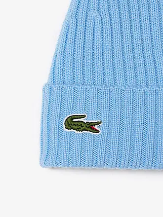 LACOSTE | Bonnet - Beanie | hellblau